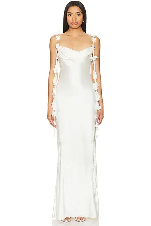 NBD Vestido largo inaya en color talla M en - Cream. Talla M (también en XL).