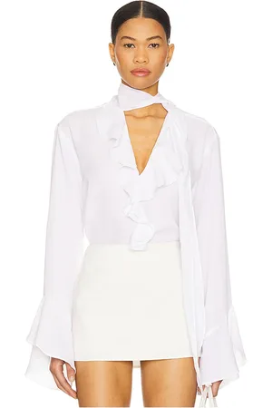 MORE TO COME Kaleigh top en color talla L en - White. Talla L (también en M, S, XS, XXS).