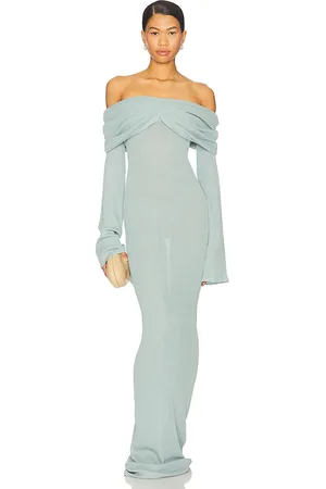 SER.O.YA Maxivestido xenia en color bebe azul talla M en - Baby Blue. Talla M (también en S, XS).