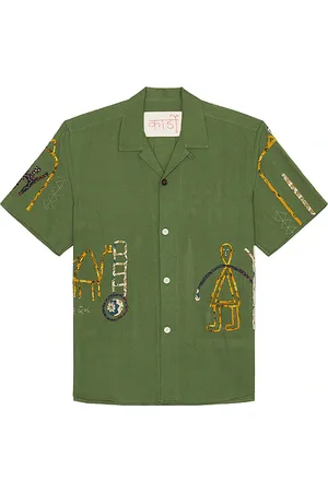 Kardo Camisa ronen en color verde talla L en - Green. Talla L (también en M, S, XL/1X).