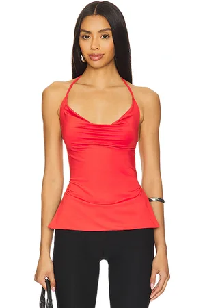 superdown Clover halter top en color talla L en - Red. Talla L (también en M, S, XL, XS, XXS).