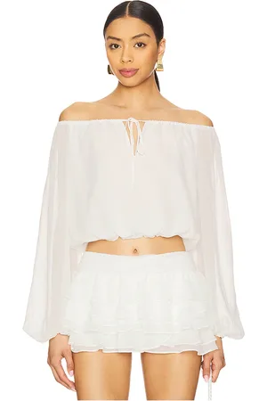 Amanda Uprichard Top descubierto top en color talla L en - . Talla L (también en M, S, XS).