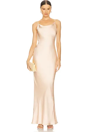 Norma Kamali Vestido lencero maria en color rubor talla L en - Blush. Talla L (también en M, S, XL, XS).