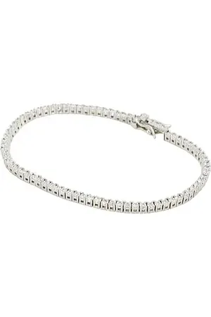Alexa Leigh Brazalete everyday en color plateado metálico talla all en - Metallic Silver. Talla all.