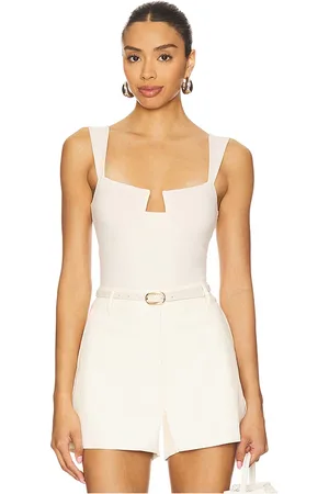 Susana Monaco Top sin mangas top en color neutral talla L en - Neutral. Talla L (también en M, S, XL, XS).