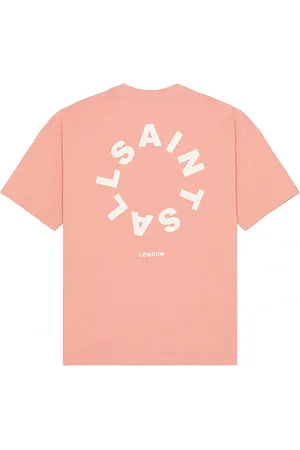 AllSaints Camiseta cuello redondo tierra en color rosado talla S en - Pink. Talla S (también en XL/1X).