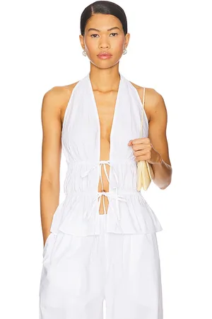 Lovers And Friends Eliette top en color talla L en - White. Talla L (también en M, S, XS).