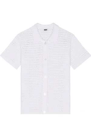 Saks Fifth Avenue Camisa abotonada venice en color talla L en - White. Talla L (también en M, S).