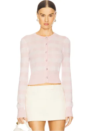 For Love & Lemons Cárdigan en color rubor talla L en - Blush. Talla L (también en S, XL).