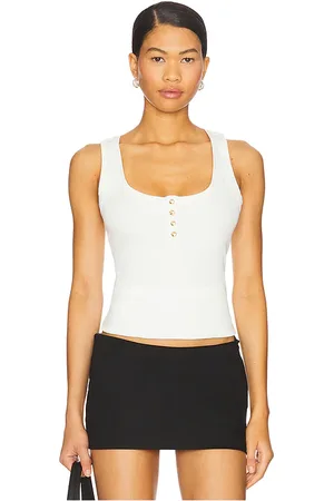 ANINE BING Top sin mangas alessia en color talla L en - . Talla L (también en M, S, XS).