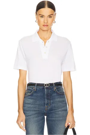 Vince Polo de manga corta easy en color blanco talla L en - White. Talla L (también en M, S, XL, XS).