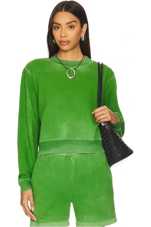 Cotton Citizen Cuello redondo roma en color verde talla M en - Green. Talla M (también en S, XS).