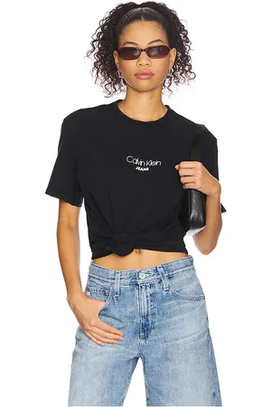 Calvin Klein Camiseta acid en color negro talla L en - Black. Talla L (también en M, S, XL/1X).