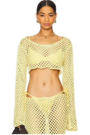 Bananhot Camisa magen en color amarillo talla M/L en - Yellow. Talla M/L (también en XS/S).