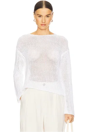 Vince Jersey recubierto en color blanco talla L en - White. Talla L (también en M, S, XS).