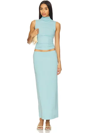 Free People Conjunto ellie en color azul talla L en - Blue. Talla L (también en M, S, XL, XS).