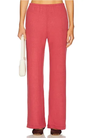 Leset Pantalón pierna ancha lauren en color rojo talla L en - Red. Talla L (también en M, S, XL, XS).