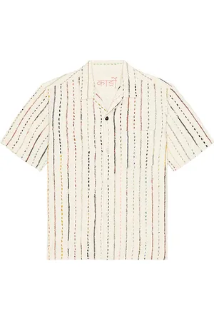 Kardo Camisa bodhi en color blanco talla L en - White. Talla L (también en M, XL/1X).