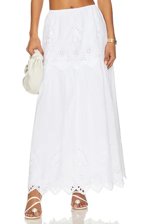 LPA Falda francesca en color talla L en - White. Talla L (también en M, S, XL, XS, XXS).