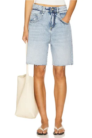 Icon Denim Lea short en color azul talla 24 en - Blue. Talla 24 (también en 25, 26, 27, 28, 29, 30, 31, 32).