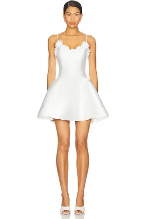 Lovers And Friends Minivestido julia en color talla L en - White. Talla L (también en M, S, XS).
