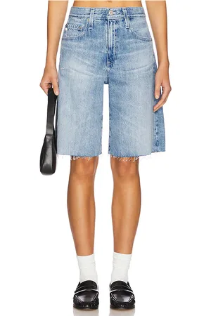 AG Jeans Hattie short en color azul talla 23 en - Blue. Talla 23 (también en 24, 25, 26, 27, 28, 29, 30, 31, 32, 33).