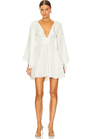 Azeeza Minivestido catriona en color talla L en - White. Talla L (también en XS).