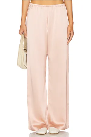 Leset Pantalón pierna ancha barb en color rosado talla M en - Pink. Talla M (también en S).