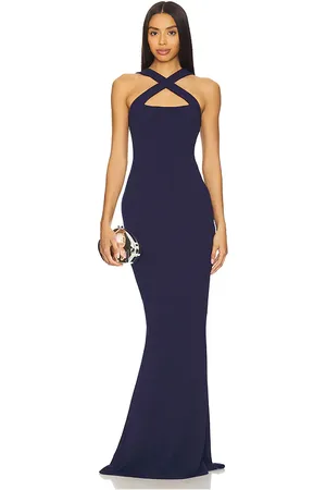 Nookie Vestido largo viva en color talla M en - Navy. Talla M (también en S).