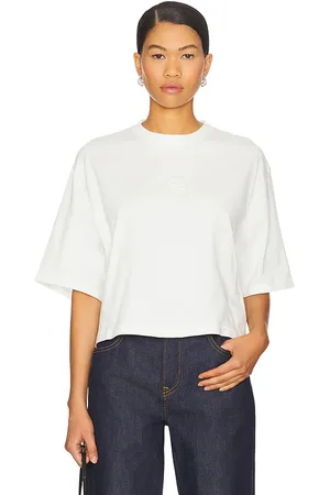 ANINE BING Camiseta recortada myers en color talla L en - . Talla L (también en M, S, XS).