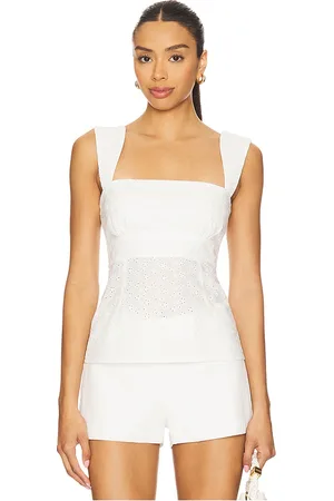MORE TO COME Priya top en color talla L en - White. Talla L (también en M, S, XL, XS, XXS).