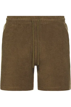Oas Pine terry shorts en color oliva talla L en - Olive. Talla L (también en M, S, XL/1X).