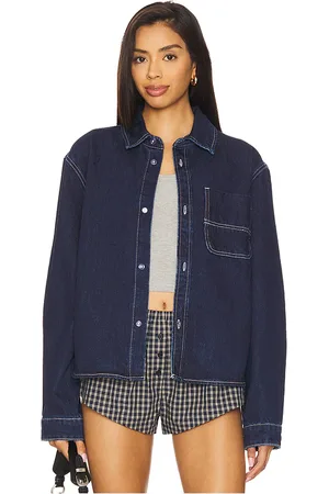 superdown Chaqueta ember en color azul talla L en - Blue. Talla L (también en M, S, XS).