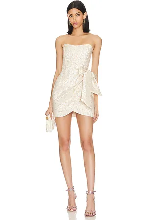 V. Chapman Vestido nasturtium en color crema talla 00 en - Cream. Talla 00 (también en 10).