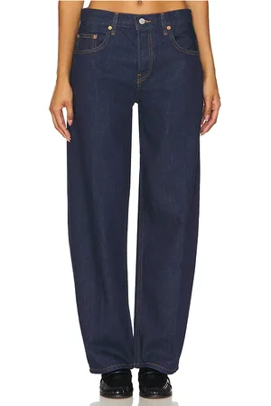 RE/DONE Cono ancho en color denim-dark talla 27 en - Denim-Dark. Talla 27 (también en 32).