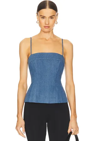 Lovers And Friends Simone top en color azul talla L en - Blue. Talla L (también en M, S, XL, XS, XXS).