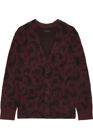 AllSaints Cárdigan en color rojo talla L en - Red. Talla L (también en M).