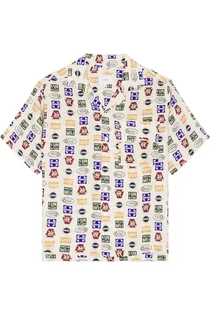 Rhude Camisa en color crema talla L en - Cream. Talla L (también en M).