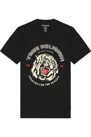 True Religion Camiseta en color negro talla L en - Black. Talla L (también en M, S, XL/1X).