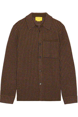 Guest In Residence Guest en residence camiseta de trabajo tweed en color marrón talla M en - Brown. Talla M (también en S).