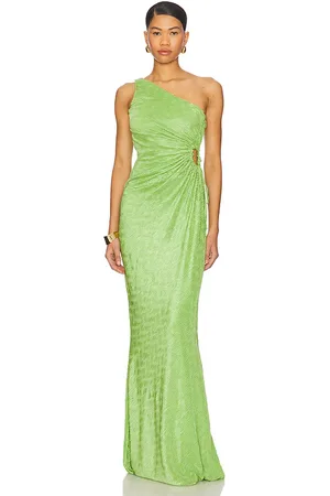 Nookie Vestido largo mirage en color verde talla M en - Green. Talla M (también en S).