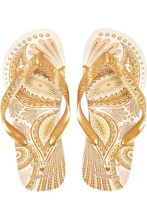 Havaianas Chanclas farm papillon en color oro metálico talla 35/36 en - Metallic Gold. Talla 35/36 (también en 37/38, 39/40, 41/42).