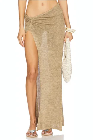 Flook the Label Falda zuhana en color beige talla L en - Beige. Talla L (también en M, S, XS).