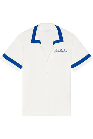 BLUE SKY INN Camisa paneled knit en color blanco talla L en - White. Talla L (también en M).