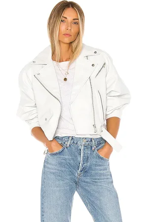 LaMarque Chaqueta cuero dylan en color talla M en - White. Talla M (también en S).