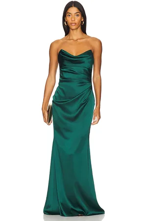 Katie May Vestido largo taylor en color verde talla XL en - Green. Talla XL (también en XXS).