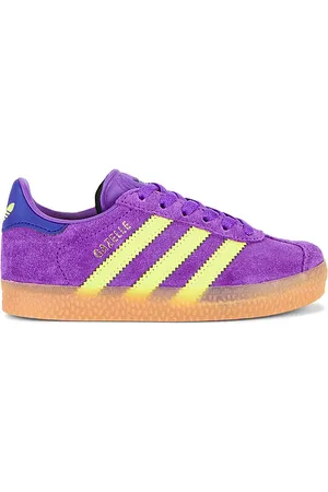 adidas Zapatilla deportiva gazelle en color morado talla 1 en Active Purple Solar Yellow & Collegiate Purple - Purple. Ta