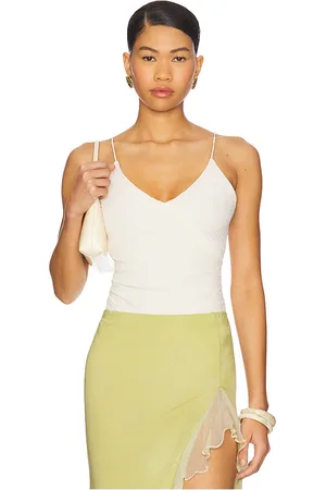 RONNY KOBO Austra top en color blanco talla L en - White. Talla L (también en M, S, XS).