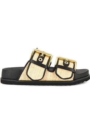AllSaints Sandalia de rafia sian en color negro talla 36 en - Black. Talla 36 (también en 37, 38, 38.5, 39, 39.5, 40).