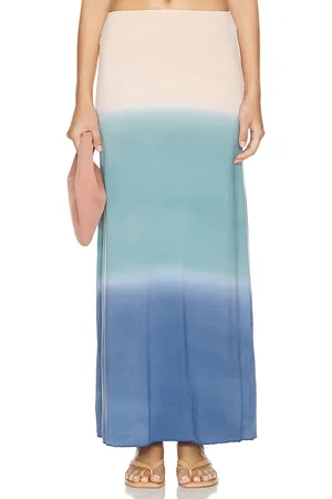 Indah Falda larga pintada a mano monarch en color multi talla L en - Multi. Talla L (también en M, S).